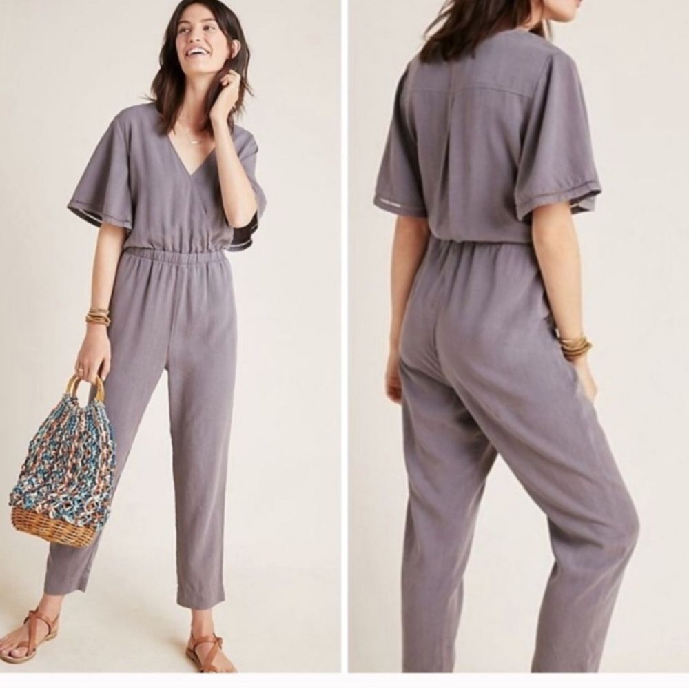 Anthropologie Cloth & Stone Light Purple Jumpsuit‎